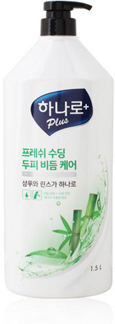 애경 하나로 플러스 프레쉬 수딩 비듬샴푸 1.5L대용량, 1.5L, 1개