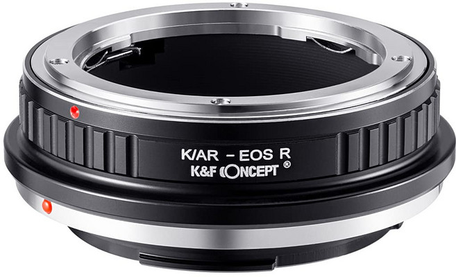K&F Concept 마운트 어댑터 KF-ARRF (코니카 AR 마운트 렌즈 → 캐논 RF 변환)