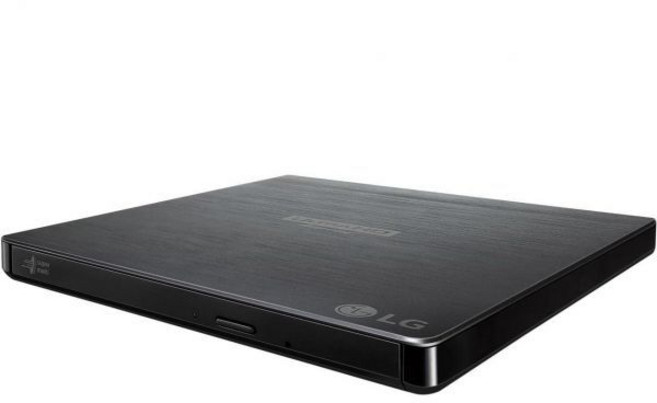 LG전자 BP60NB10 초슬림 휴대용 하이브리드 드라이브 UHD 4K/블루레이/DVD+/-RW 드라이브 USB 3.0 호환 PC 윈도우 리눅스 Mac OS M-DISC, Optical Drive_DVD Writer