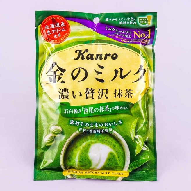칸로 골드 밀크 캔디 말차라떼, 1개, 61g