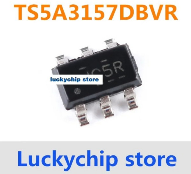 기존 TS5A3157DBVR TS5A3157 패키지 SOT-23-6 단일 채널 일반 아날로그 스위치 칩, 01 TS5A3157DBVR, 1개