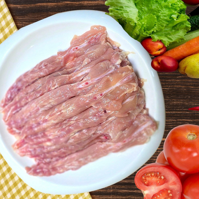 [다꼬르닭] 국내산 닭목살 1kg 생닭목살구이 냉동 세세리 닭고기, 9개