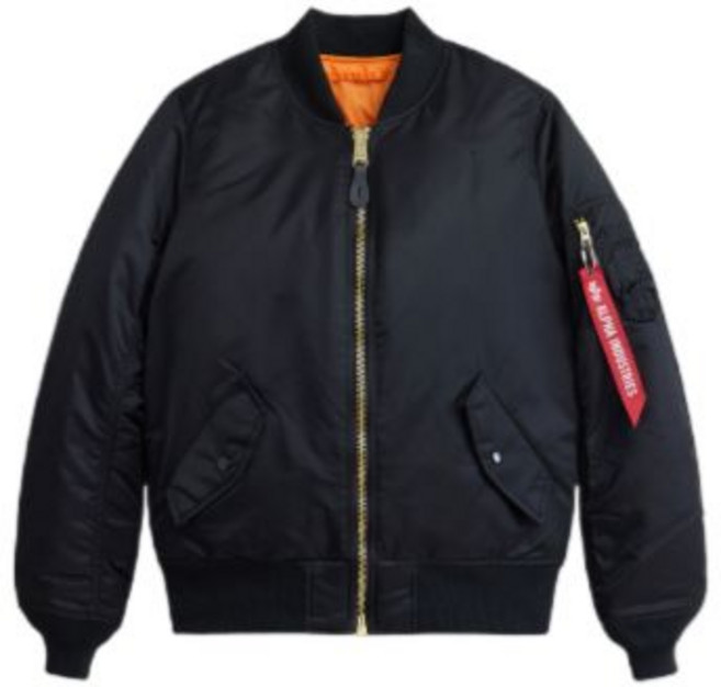 알파인더스트리 ALPHA INDUSTRIES MA-1 우먼 블랙 매장정품 193038