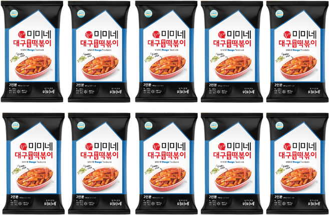 [신제품] 미미네 대구떡볶이 10봉 (총 20인분), 10개
