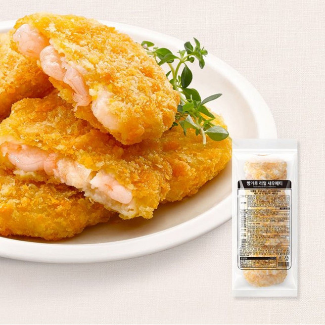 사세 빵가루 리얼 새우 패티, 650g, 1개
