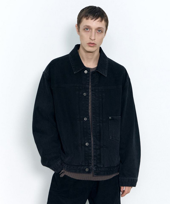 [국내정품] 인사일런스 트래커 재킷 TYPE-1 데님 자켓 WASHED BLACK 175820