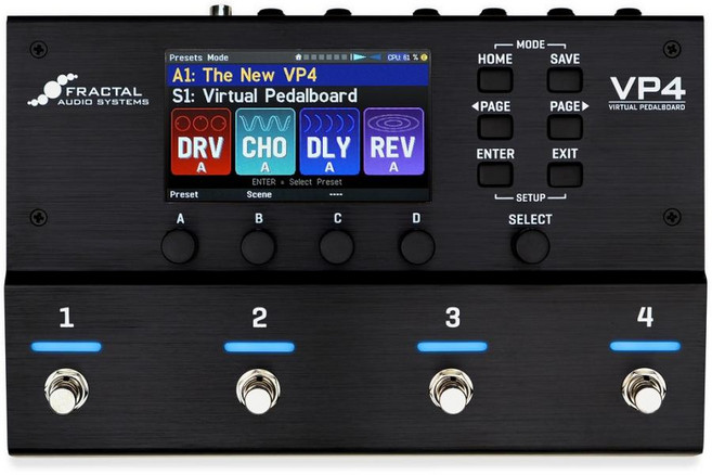Fractal Audio Systems VP4 for BASS 프랙탈 오디오 시스템 기반 멀티 이펙터 () (YRK)