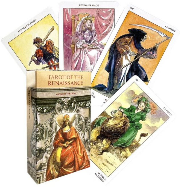 명화 타로 카드 / 인상주의 예쁜 타로 카드, 르네상스, 1개, 공통