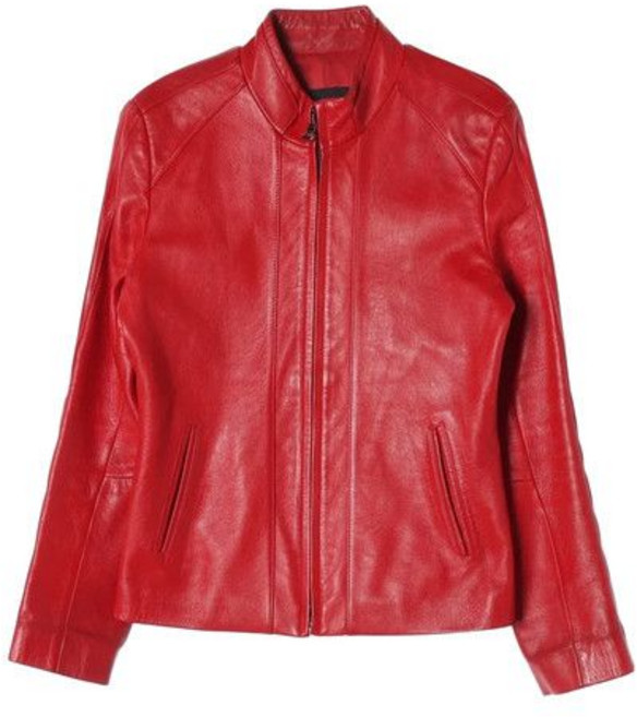 KOREA (WOMEN - S) 양가죽 100% 집업 자켓