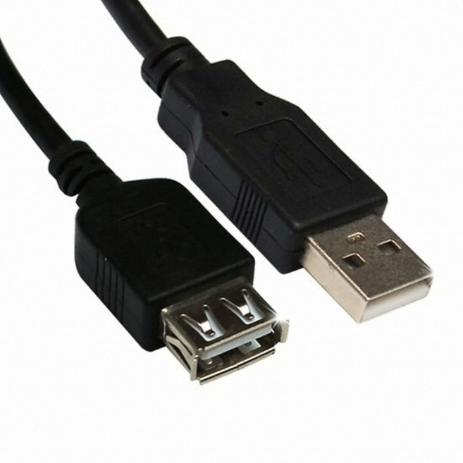 USB 2.0 (AM-AF) 연장 케이블 2.2M (NX4), 1개