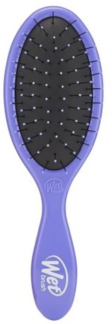 Wet Brush 헤어브러쉬 머리빗 브러쉬빗 습식 브러시 커스텀 케어 얇은 헤어 디탱글러 퍼플 - 쿠팡