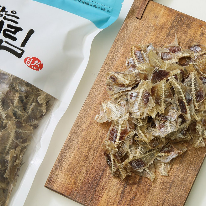[자연담은 산해림] 맛있게 조미된 쥐포 뼈채 먹는 조미뼈 쥐치포, 200g