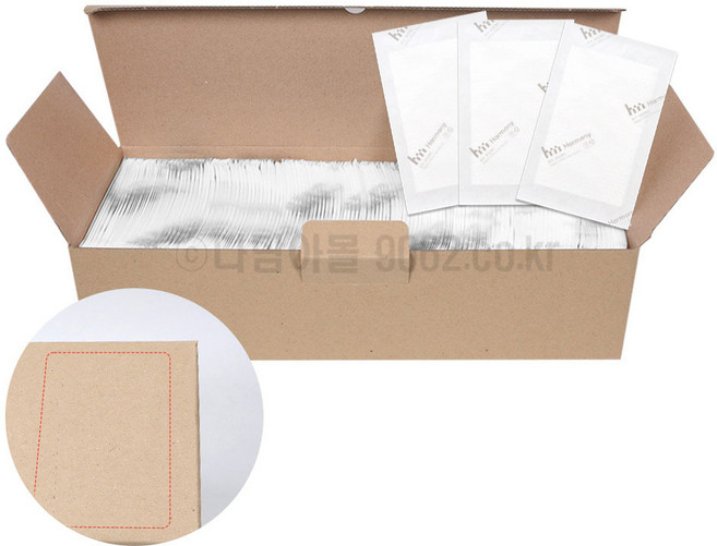 흡수패드 10x15 500매 소박스 미트페이퍼 육즙제거 흡수지 1015소박스, 1개