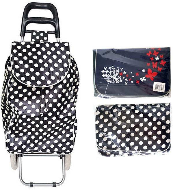 핸드캐리어 전용가방 쇼핑카트 무포함 (장바구니 구르마 시장가방, 랜덤0471, 1개, 랜덤 발송