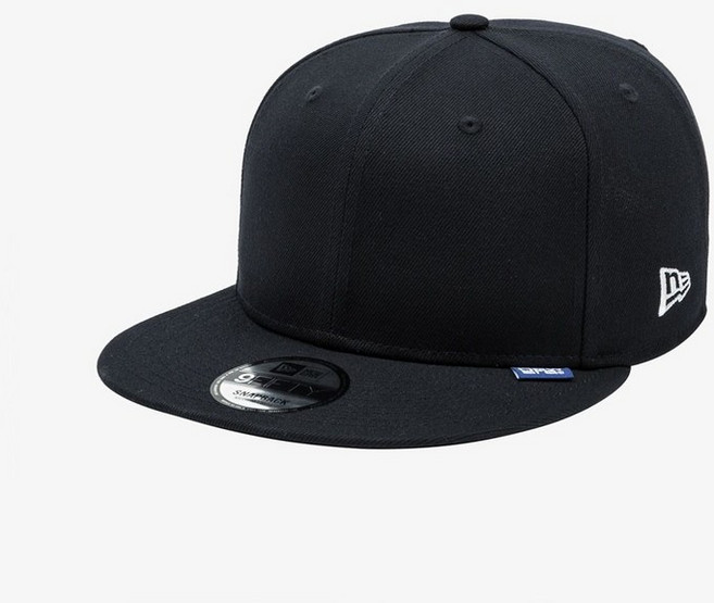 뉴에라 에센셜 블랭크 프라이머리 로고 스냅백 블랙 14741441