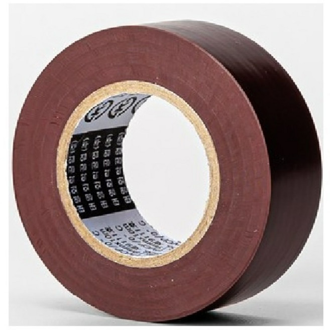 (태영전자) (TAEYOUNG) 태영 전기 테이프 (10M/갈색), 1개