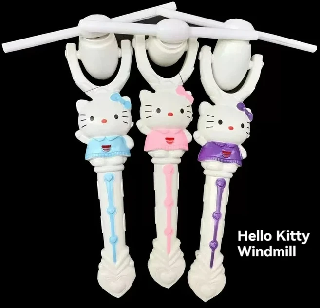 LED 빛나는 풍차 장난감 깜박이 조명 선풍기 어린이 선물 미니 휴대용 냉각 변경 콘서트 소품, 03 1pc random color