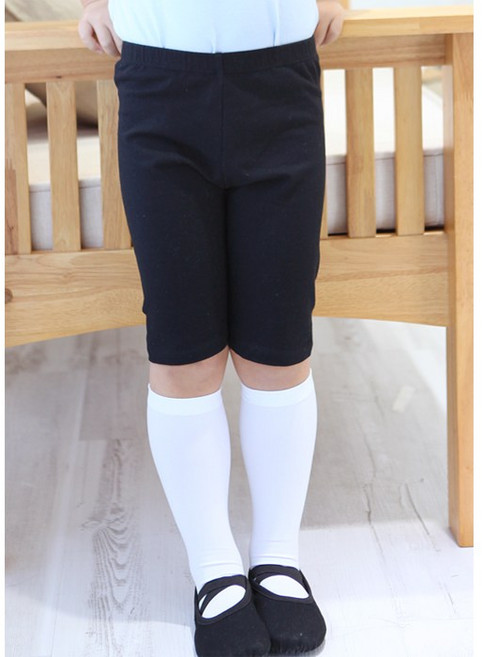남아용 클래식 검정5부 반바지(상의 제외) 남아발레복