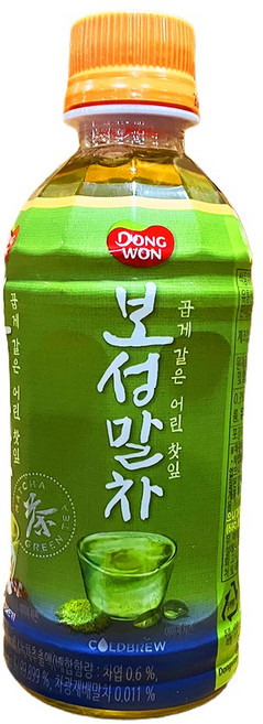 동원 보성말차, 330ml, 36개