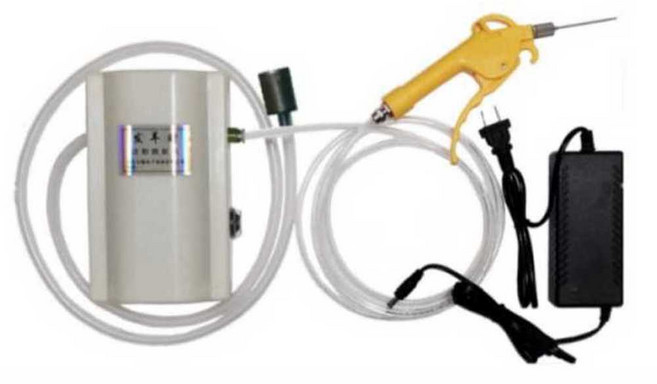 인젝션 고기 주입기 염지 양념 바비큐 밀간기 업소용, 파란색 단일 총 F500