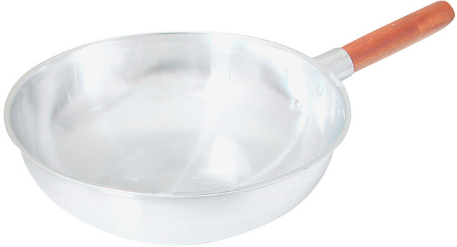 조일 일반 중국팬 백색 6size 28 30 32 34 36 38 업소용 가정용 웍 궁중 중화 볶음 북경 튀김팬, 1개