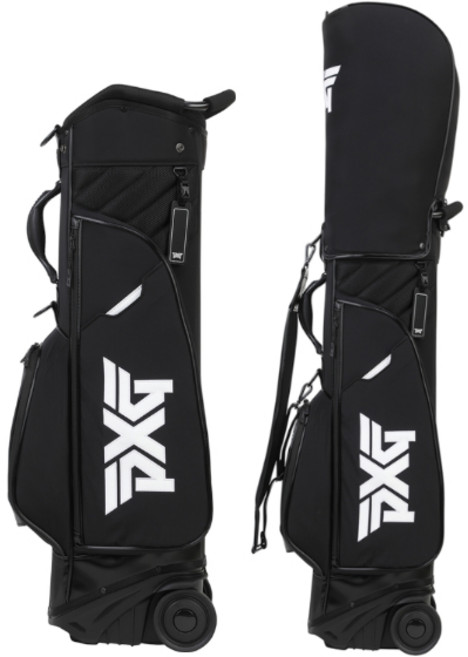카네정품 PXG 슬림 휠 여성 캐디백, 블랙(BLACK)