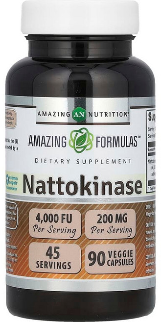 스완슨 나토키나아제 2275FU 혈액 순환 보조제 베지 캡슐 90정, AMN02167, 1개