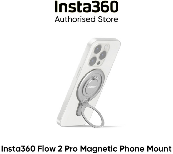Insta360 Flow 2 Pro 마그네틱 휴대폰 마운트 강력한 N52-grade 자석 휴대폰을 Flow 2 Pro에 스냅, [01] 옵션1
