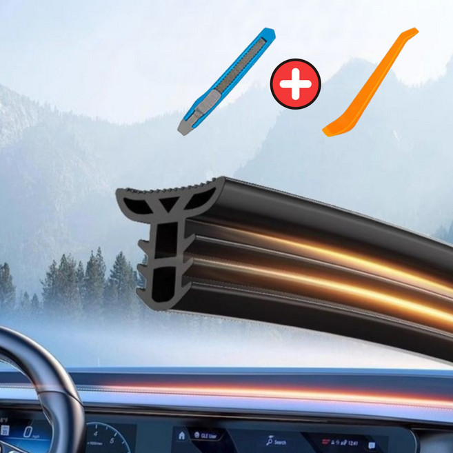 셀렛 대시보드 풍절음 엔진소음 차단몰딩, 1개