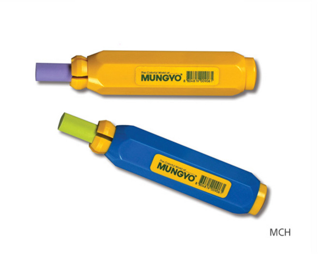 문교 자석 분필홀더, 1개, 노랑