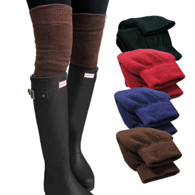 카르닉 흘러내림없는 기모 도톰 레그워머 발토시, 브라운, 1개