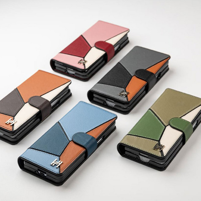 콤비 천연소가죽 폴드 다이어리케이스 갤럭시Z폴드7 SM-F966 스트랩포함