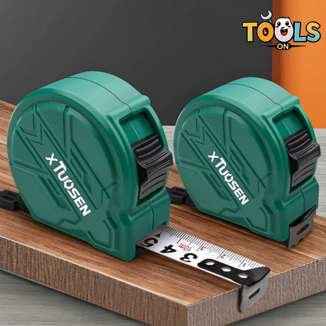 툴즈온 휴대용 고급형 줄자 광폭 줄자 7.5m, 1개