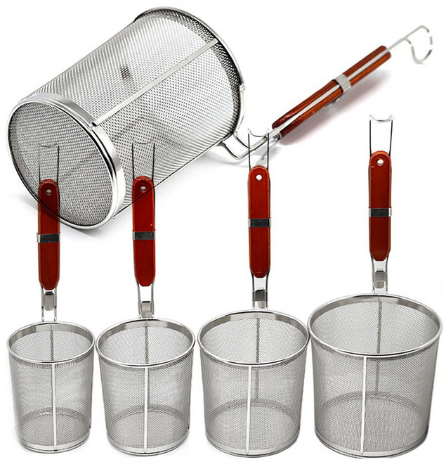 스텐 그물 면 건지기 소 중 대 특대 국수 면건지기 건지개 그물망 타공 건지기망 코카코, 1개