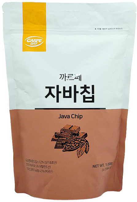 대호 까르페 자바칩 파우더, 1kg, 1개, 1개입