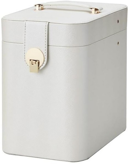 니토리 화장품 상자+미러케이스 JW1219 NH04 베이지 가로 17×깊이 28×높이 25.5cm 8131429, 상세페이지 참조