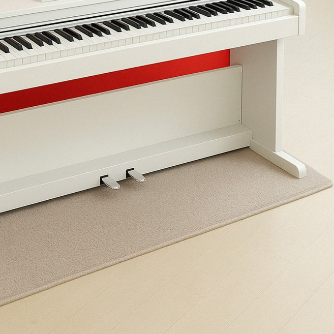 [라케스] 고급 피아노매트 부드러운 디지털피아노 방음매트 소음 진동방지 흡음 국산, 150*50, 그레이, 1개