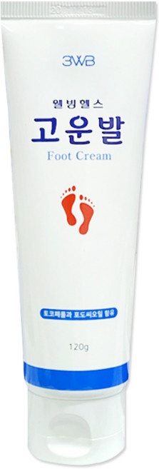 고운발 고운 발 튜브 풋크림, 120g, 1개