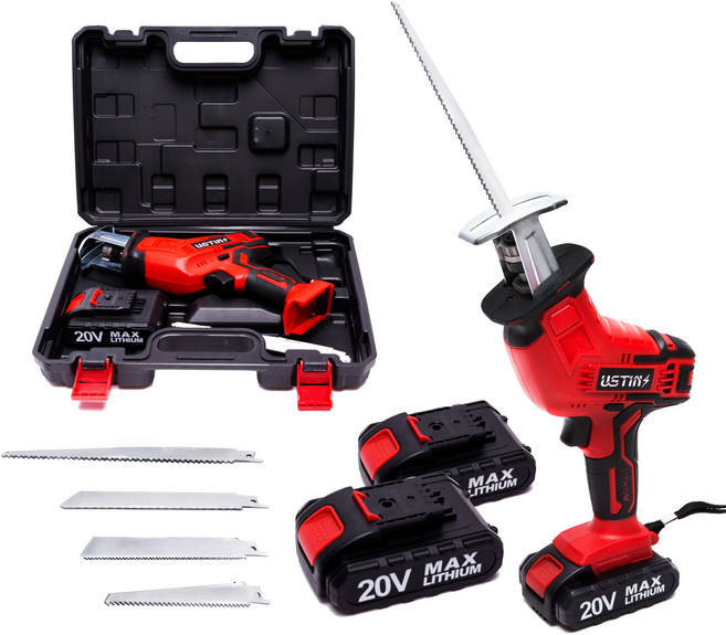 우스틴스 브러시리스 무선전동왕복 다용도톱 컷쏘 직소 LWF329, 1개