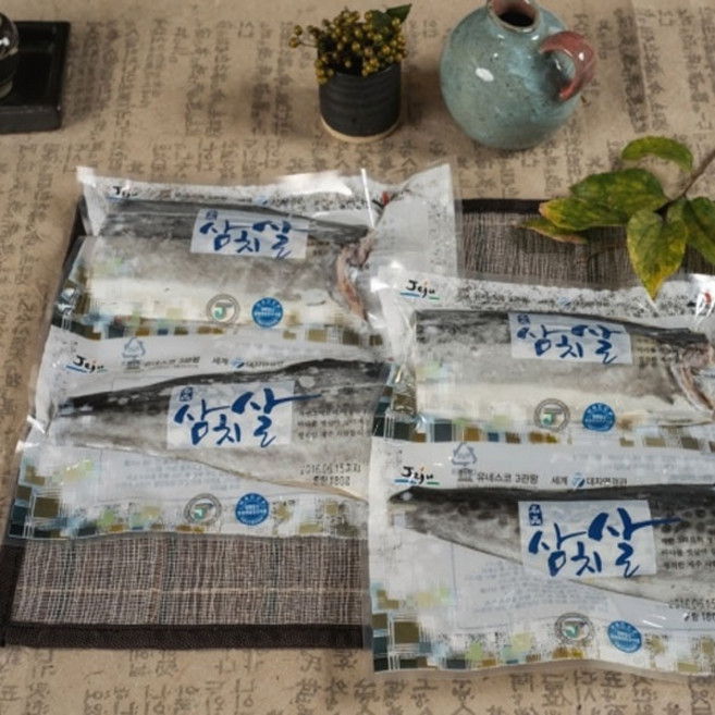 제주바다 제주 삼치_대사이즈(팩당 300~400g), 1박스, 5팩