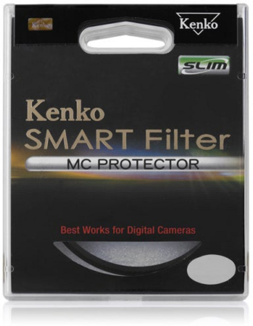 KENKO 겐코 SMART SLIM MC PROTECTOR UV필터 멀티코팅, 1개, 55mm