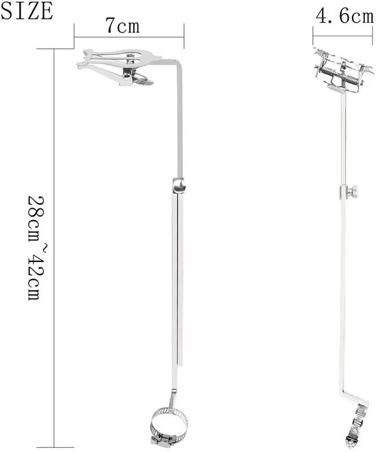 악보대 클라리넷 트럼펫 플루트 바람 색소폰 바리톤 휴대용 행진 시트 스탠드 초보자 악기 액세서리, 07 Flute