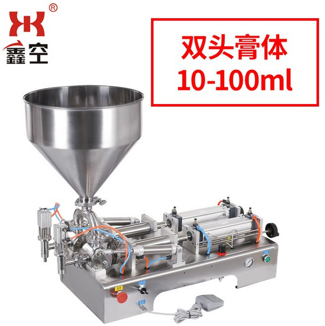 자동 액체 저점도 정량 액상충진기 고점도 흡입식 파이프 100~1000ml 소분기, K. 양단 페이스트 10100, 1개