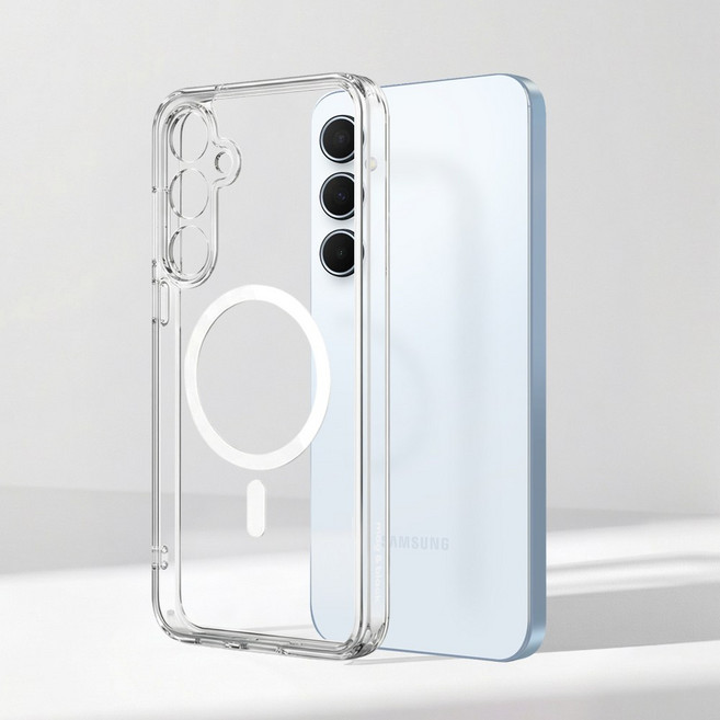 맥앤블랙 2배자력 아이폰 갤럭시 맥세이프 투명 케이스