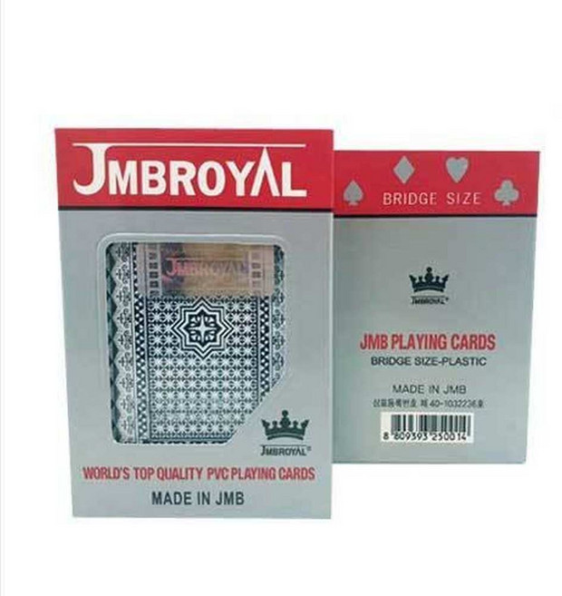 고급 플라스틱 트럼프 카드 1+1 일본산 내구성 강한 2팩 pil*03025uU