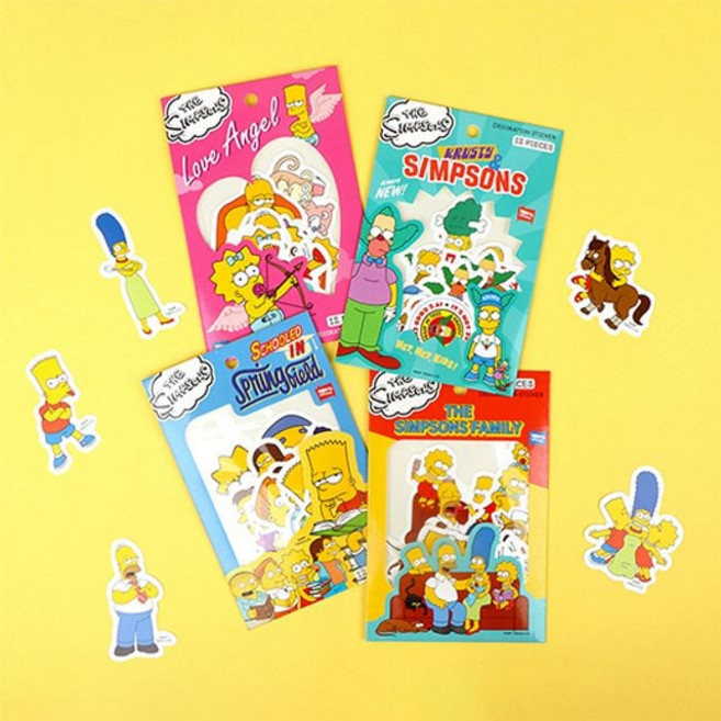 HM+ 심슨 데코스티커, 학교 친구들