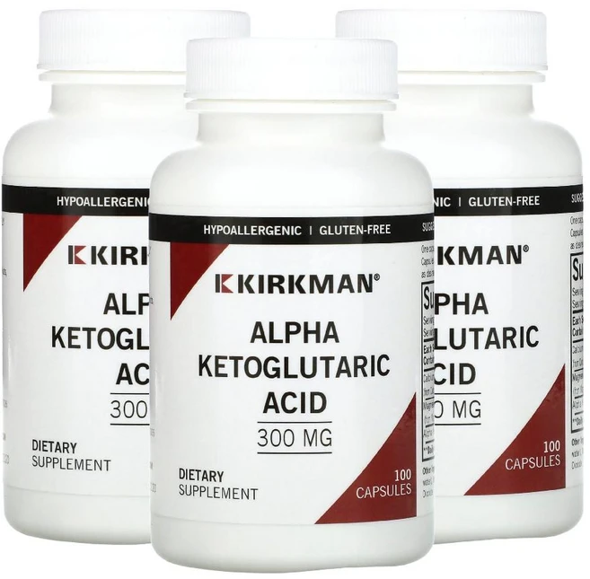 컬크맨 알파 케토글루타르산 칼슘 마그네슘 300mg 100캡슐 3개, 100정 - 쿠팡