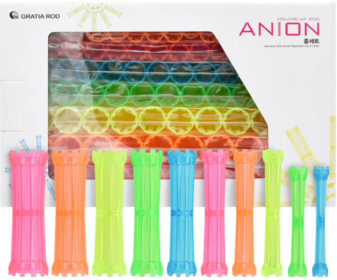 그라시아 음이온 볼륨업 파마 롯드 셋트 (중) 1~10호, 1개