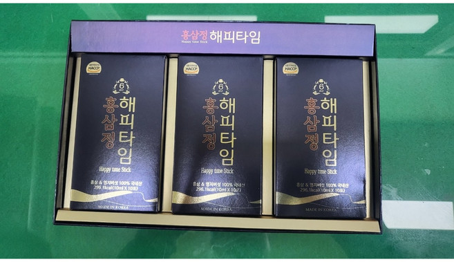 6년근홍삼정해피타임스틱, 30개, 10g