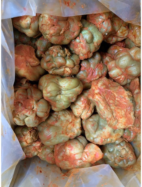 四川風味鹹辣榨菜丸，開胃下飯料理食材